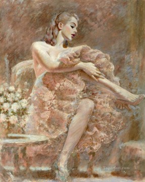 Dancing Ballet Painting - dramaticpoison Ballet